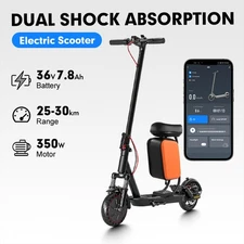 LOt Electric Scooter with Seat for Adult 10" Solid 19MPH Commuter E-Scooter new