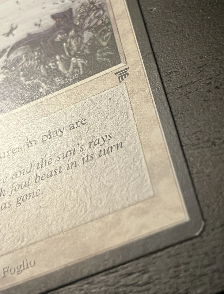 MTG - Cleanse - Legends - LP White Rare Vintage - Image 4 of 4