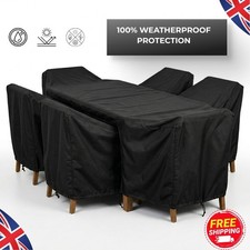 Heavy-Duty Waterproof Garden Patio Furniture Cover Rattan Table Cube Outdoor UK