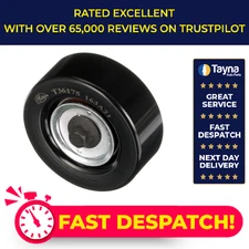Aux Belt Idler Pulley fits FORD ESCORT 1.6 1.8 95 to 00 Guide Deflection Gates