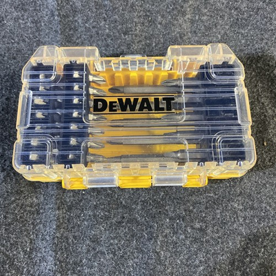 #ad Tough Case Dewalt Case Bit Set 31 Piece new open box $19.95