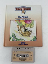 1985 Teddy Ruxpin The Missing Princess Book  Cassette Worlds of Wonder WOW Set