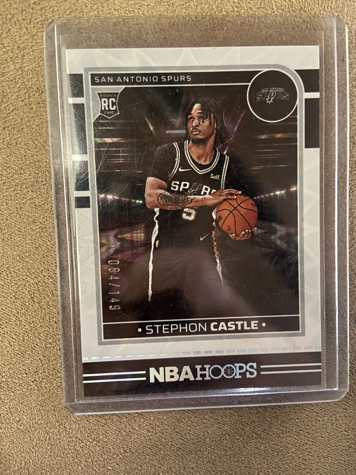 NBA HOOPS 2024-25 rookie Stephon Castle #234 WHITE EXPLOSION /149
