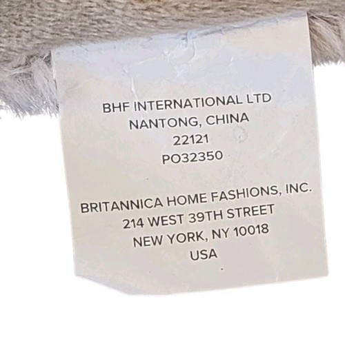 Koolaburra By Ugg Octavia Faux Fur Throw Blanket, Lt Brown, 50 in x 70 in - Picture 18 of 18