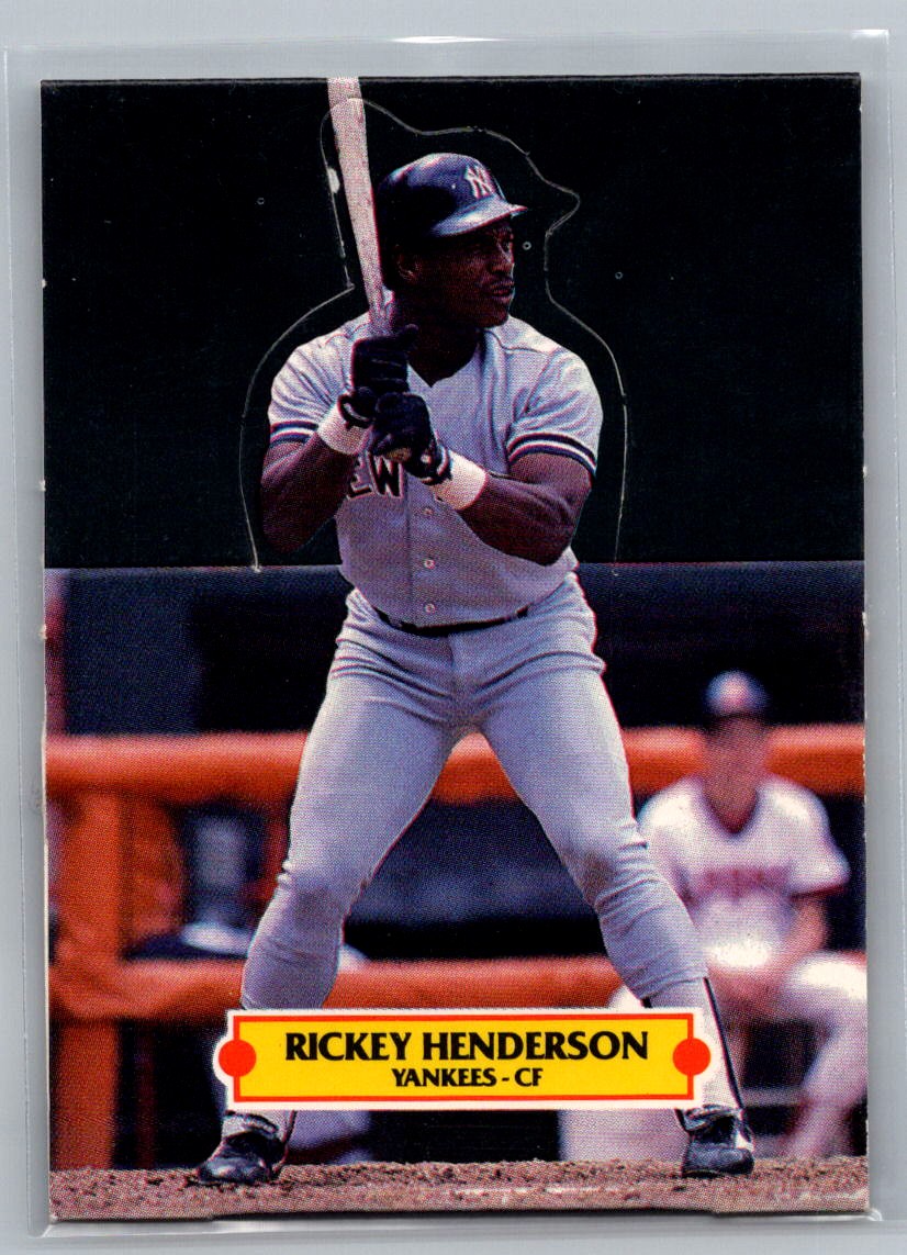 Rickey Henderson 1987 Donruss All-Stars Pop-Up New York Yankees #NNO