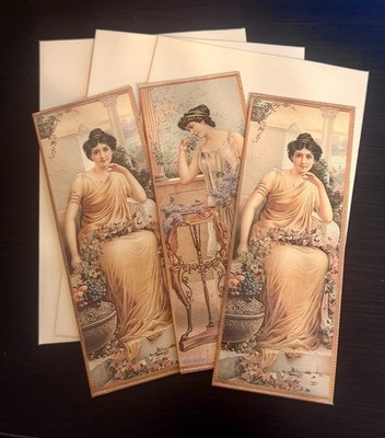 Vtg 1988 Smithsonian Institution  Victorian Note To/From Cards. Envelopes