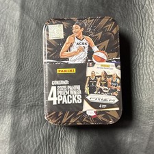 Aces 2025 WNBA Panini Prizm Rookie Collectible Tin Brand New Sealed