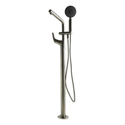 ALFI brand AB2758-BN Nickel Tub Filler + Mixer /w Hand Held Shower Head