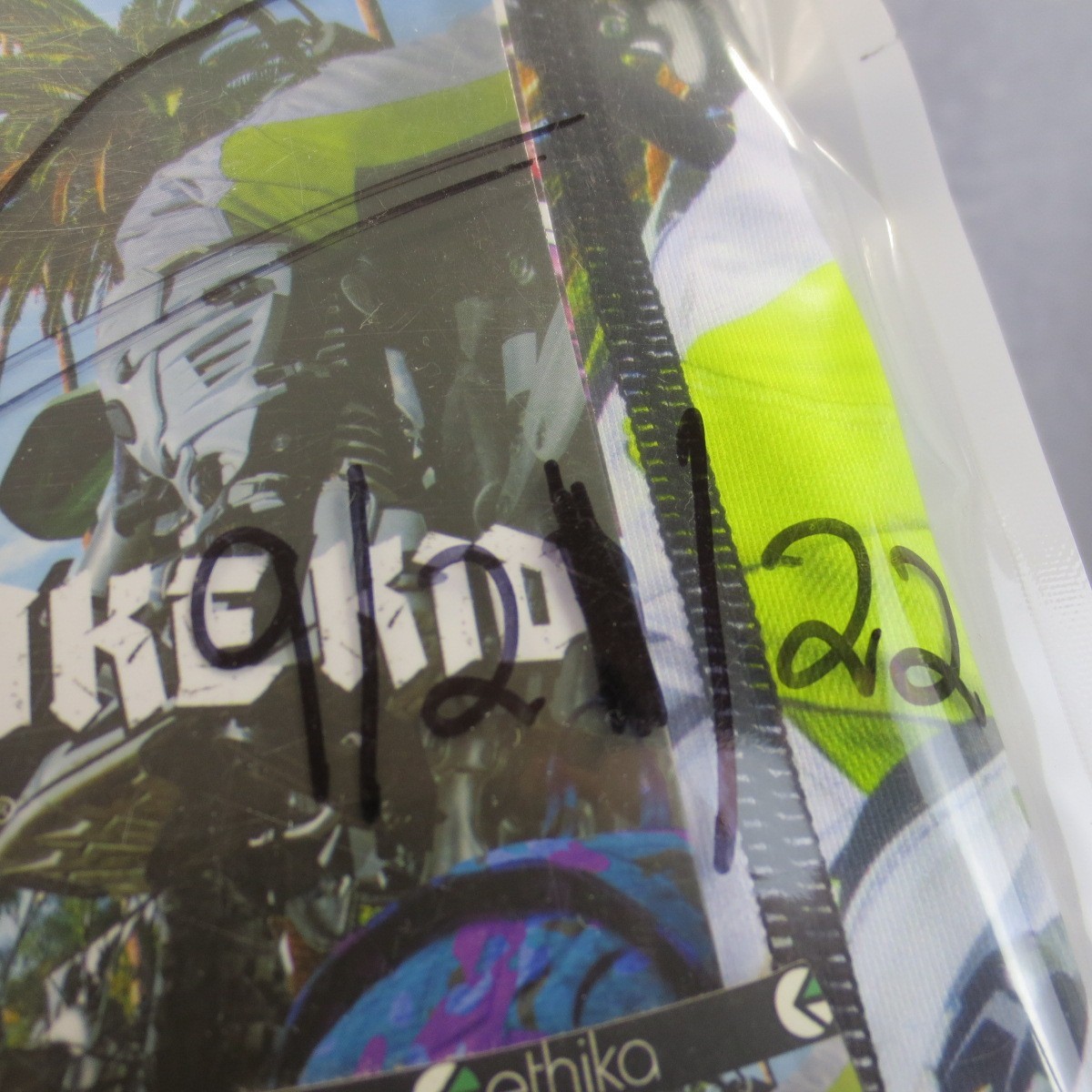 Ethika MR DIRT BIKE AUTOGRAPHED + NOTE Mens Sz L The Staple Fit Boxer Briefs NWT