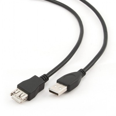 8716309064026 CCP-USB2-AMAF-15C USB 2.0 A-plug A-socket 15ft cable GEMBIRD