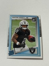 2025 Panini Donruss Optic Rated Rookie Ashton Jeanty #202 RC Football Card NFL!