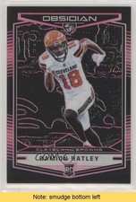 2018 Panini Obsidian Electric Etch Purple /75 Damion Ratley #176 READ 1u0