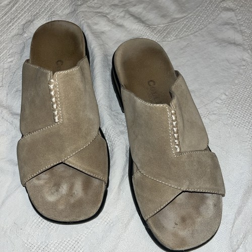 cole haan womens shoes 7B Zeus Milkshake Sued D11808 Lightly Used