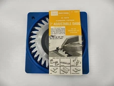 Vintage Sears Craftsman 7" Adjustable Dado 32 Tooth Carbide Tipped Saw Blade
