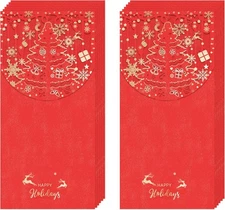 Christmas Money Holder for Cash Gift 12 Pcs, Xmas Red Envelopes Money Envelopes