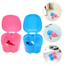 4 Pcs Brush Teeth Holder Braces Organizer