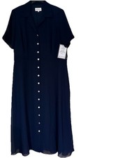 Woman's Summer Fall Winter Church Business Cruise Day Night Dress Plus 18W 2X US