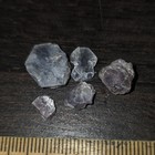 Collectible Crystal Specimen Natural Shape Lot of 5 Small 3g Total Weight — photo 2