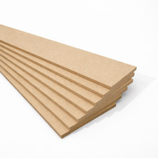 1.2m MDF Panelling Strips DIY Wall Panelling Shaker Style 6mm 9mm Paintable