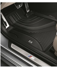 Genuine Bmw Rubber Floor Mats Front Only- G30 5-series 2017-2023 51472473486 Genuine Bmw Rubber Floor Mats Front Only- G30 5-series 2017-2023 51472473486