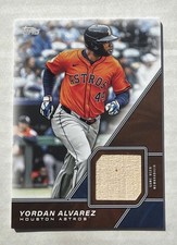 2026 Topps Series 1 Yordan Alvarez Major League Material Relic #MLM-YA Astros