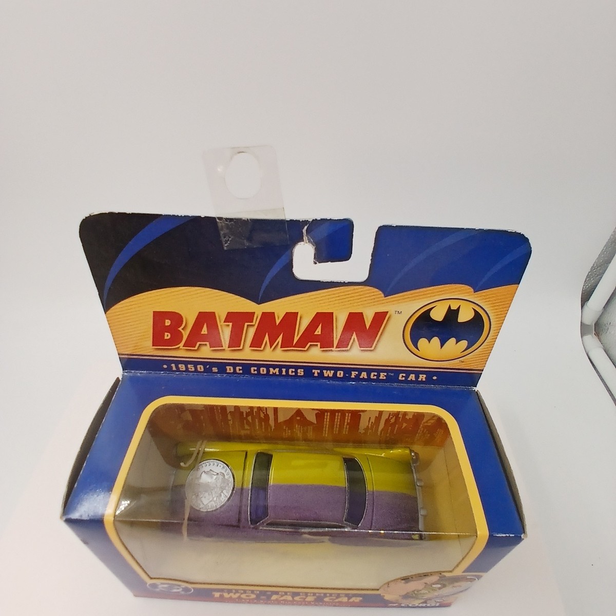 Batman 1960's DC Comics Two-face Car 1 43rd Scale Die Cast