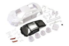 Kyosho Audi R8LMS2015/16 Unpainted White Body Set w/Wheels: Mini-Z MR-03 RC Part