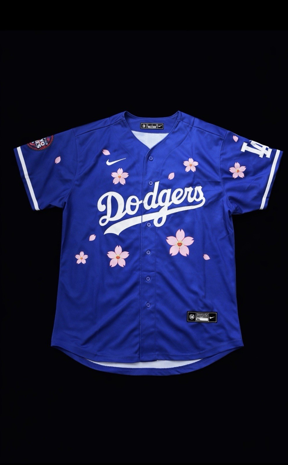 Nike x Takashi Murakami x MLB World Tour Tokyo Series 2025 Dodgers Away Jersey