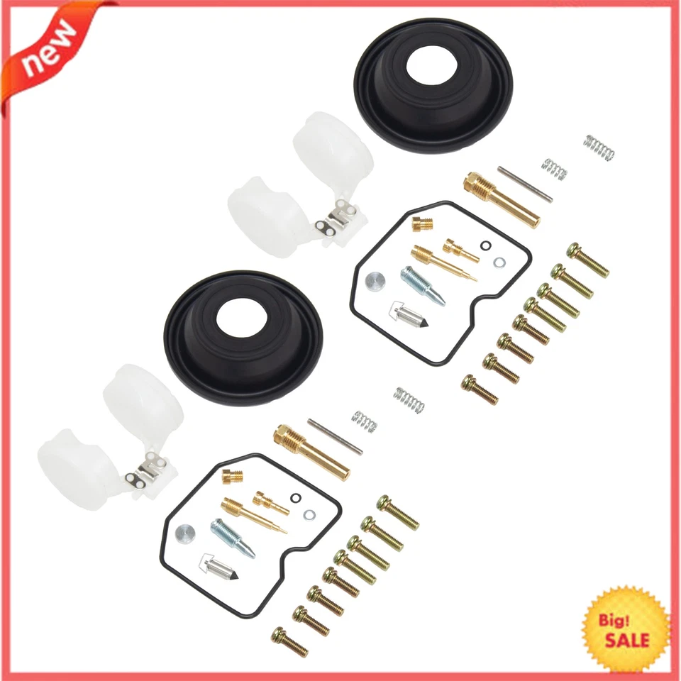 Kit de reparación de carburador diafragma flotador para KAWASAKI Vulcan 500 EN500A 1991-1995 Foto 3 de 4