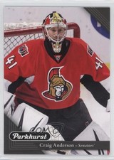 2017-18 Upper Deck Parkhurst Black Craig Anderson #169 2a8