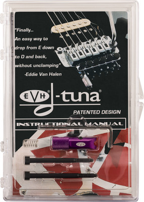 EVH D-Tuna in lila - Van Halen Drop 'D' De-Tuner für abschließbare Tremolo-Systeme
