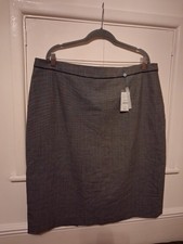 Windsmoor Smart Dogtooth Lined Skirt - 20
