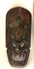 Lot Of 3~Carved Wood Masks Hawaii Tiki Tribal Devil Art~11” & 9” — photo 3