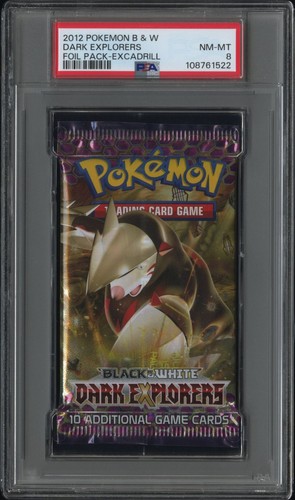 2012 POKEMON INT'L BLACK & WHITE DARK EXPLORERS FOIL PACK EXCADRILL
