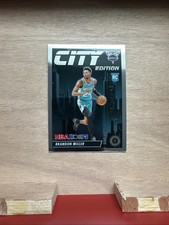 2023-24 Panini Nba Hoops Premium Stock - City Edition Brandon Miller #12 (RC)