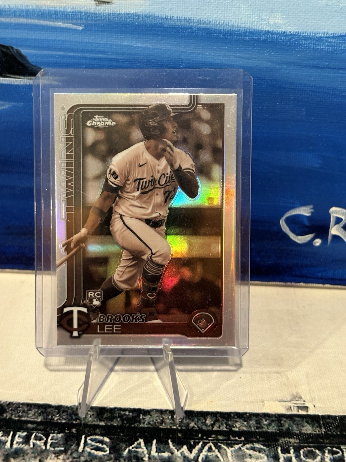 BROOKS LEE RC-2025 Topps Chrome Sepia Refractor #234 Twins