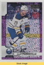 2017-18 O-Pee-Chee Platinum Violet Pixels Jason Pominville #103 READ 1o7y