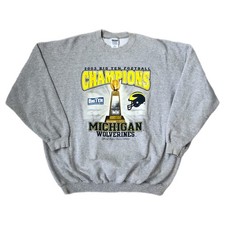 Vintage NCAA Michigan Wolverines 2003 Big Ten Champions Crewneck Sweatshirt XL