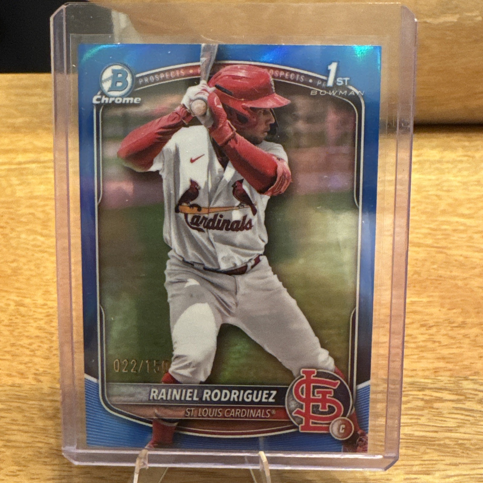 2025 Bowman Chrome - Prospects Rainiel Rodriguez #BCP-200 True Blue /150