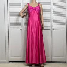 NWT Vintage Jessica McClintock x Gunne Sax Satin Sweetheart Gown Dress Sz 13/14