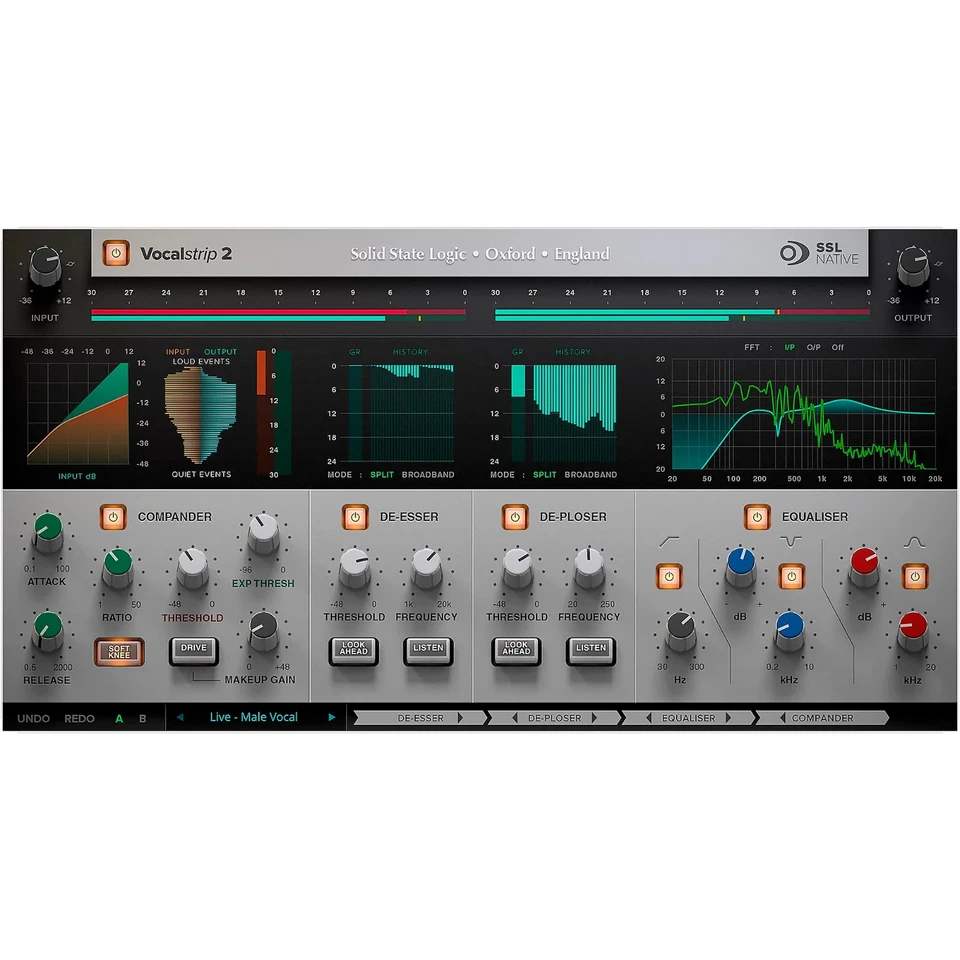 Solid State Logic Software Band Bundle - Guitarstrip, Vocalstrip 2, Drumstrip - Image 4 of 4