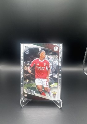 2025-26 Topps Uefa Club Competitions - Leandro Santos #160 Diamante Foil (RC)