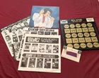RARE! ELVIS THE OTHER SIDES VOL 2 : 4 x VINYL LP SET WITH OUTFIT SWATCH & POSTER