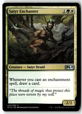 MTG Satyr Enchanter Core Set 2019 LP Magic The Gathering
