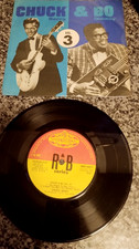 CHUCK BERRY & BO DIDDLEY - CHUCK & BO - NO.3 - PYE INT R&B - PIC COVER - EX