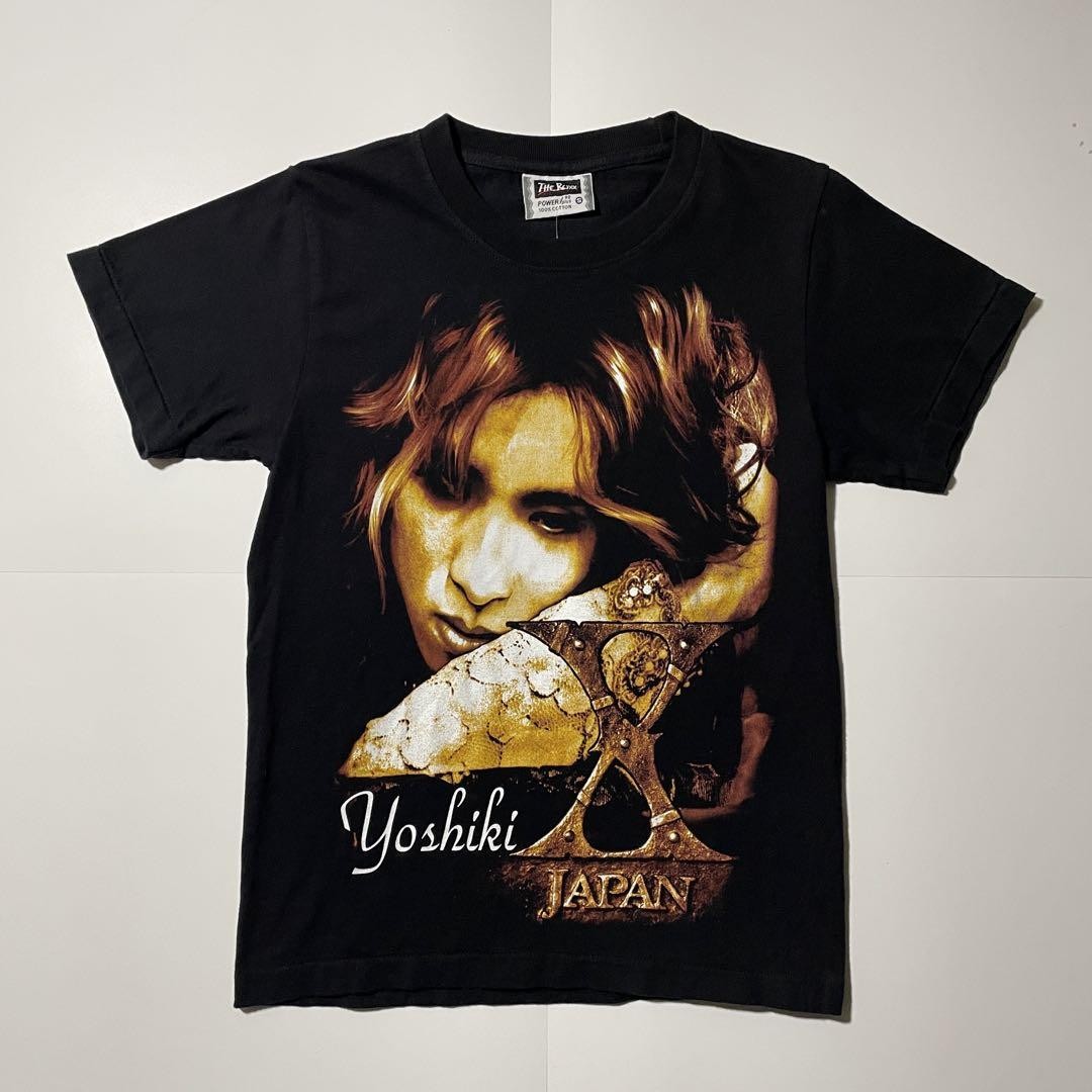 XJAPAN　YOSHIKI　ヴィンテージ Tシャツ Rare Vintage 90s X Japan Yoshiki Metal Band Tee Shirt Rock