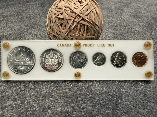1963 SILVER Royal Canadian Mint Proof Like Canadian Set