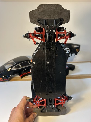 Tamiya Porsche RSR TT02 - Full Alloy Yeah Racing Upgrade! Brushless, RTR! 58571 - Picture 14 of 23