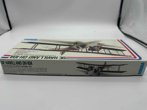 1976 Aurora 1/48 British De Havilland DH-10A Bomber #786 Open Box Complete DS - Picture 7 of 7