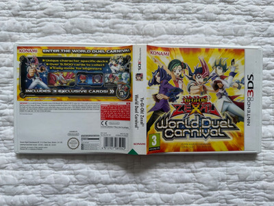 3DS YU-GI-OH! ZEXAL World Duel Carnival Game 2DS 3DS Nintendo PAL UK EXCLUSIVE